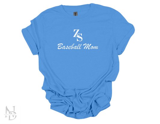 ZONE SELECT Baseball Mom T-shirt