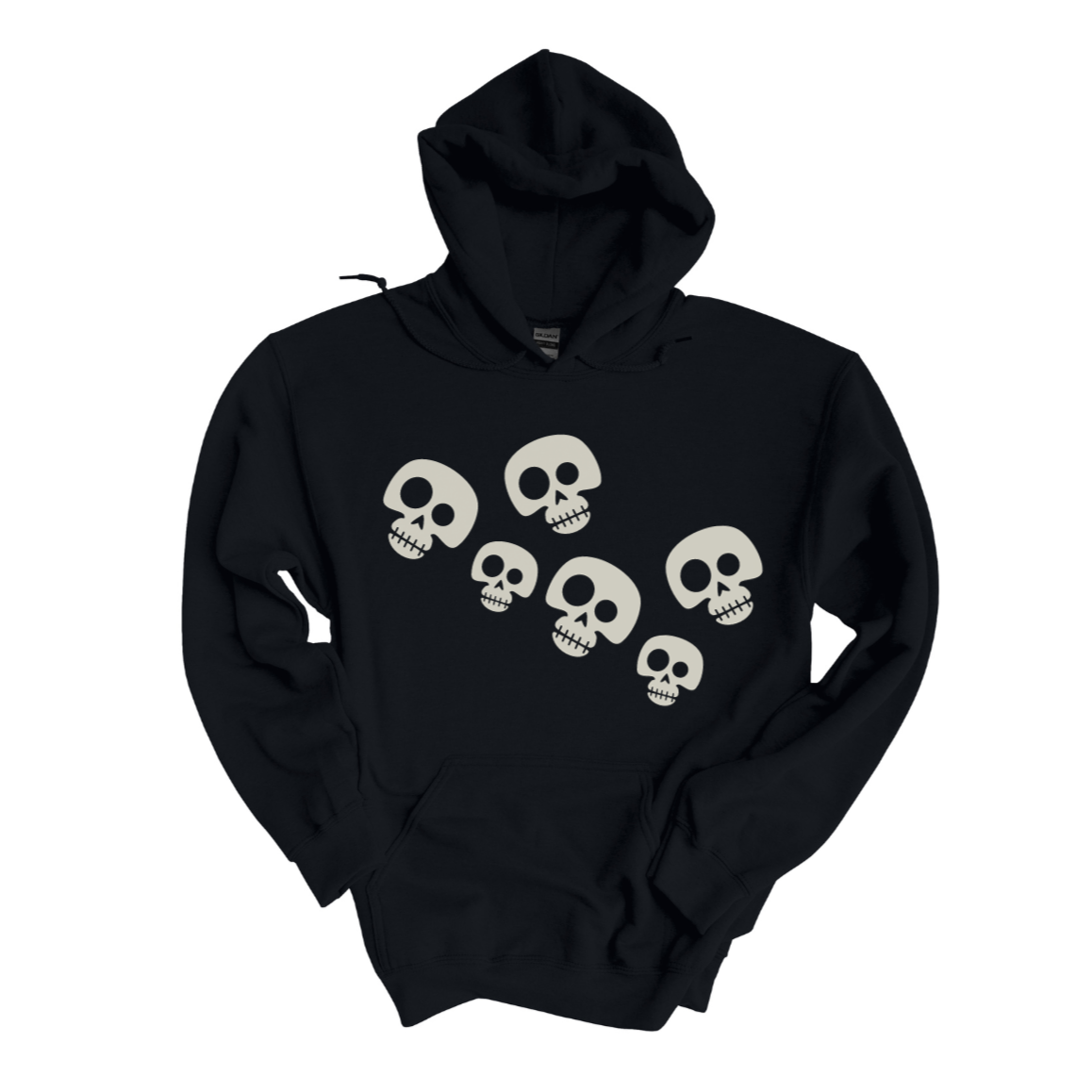 Halloween Hoodie - Skulls - Premium  from Ninez Designz - Just $30! Shop now at Ninez Designz