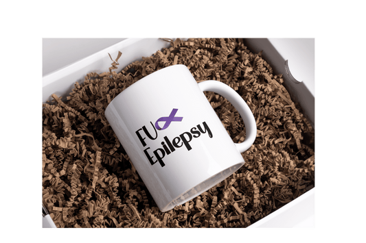 FU Epilepsy - Epilepsy Awareness Coffee Mug - 11oz Mug - Premium  from Ninez Designz Custom Creations LLC - Just $12! Shop now at Ninez Designz