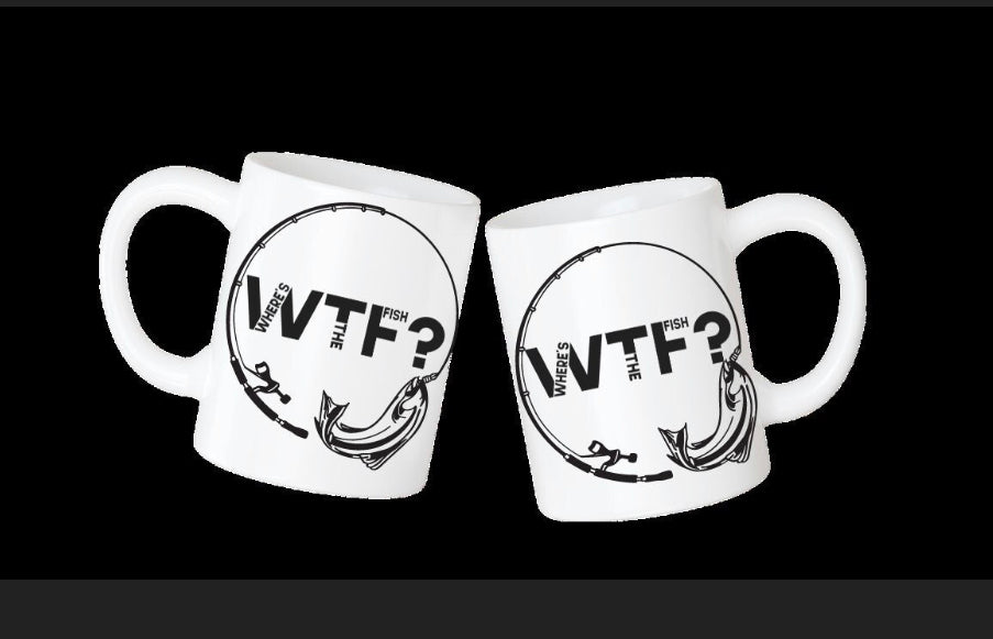 WTF - Where’s the Fisk Coffee Mug - 11oz Mug - Premium  from Ninez Designz Custom Creations LLC - Just $12! Shop now at Ninez Designz